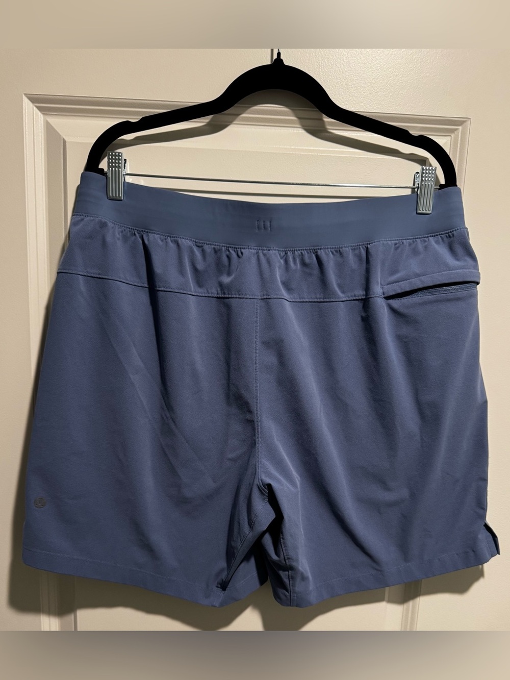 lululemon athletica Slate Blue Drawstring Athletic Shorts - Picture 2 of 5